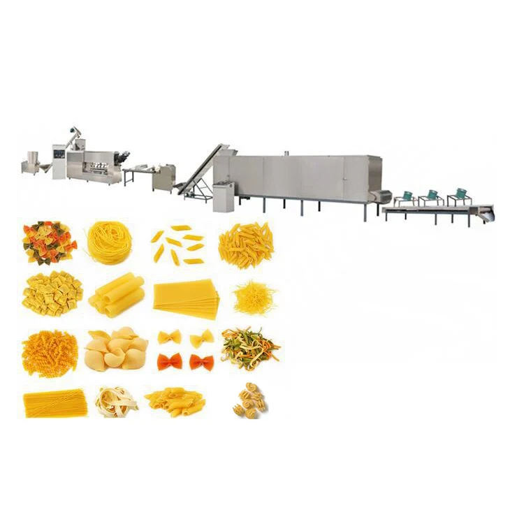 Commercial Pasta Italian Macaroni Non Fried Noodles Production Line Spaghetti Macaroni Paper Bowl Making Machine