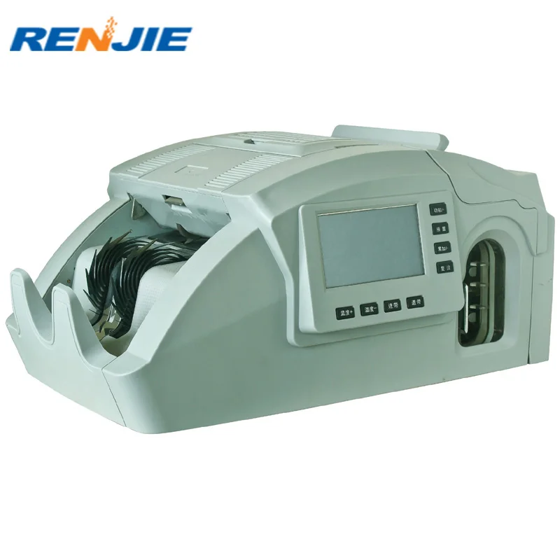 
Bill cash counting machine UV+MG+IR+DD+MT detection banknote sorting machine detector de billete tecnology 2019 RJ-650(A) 