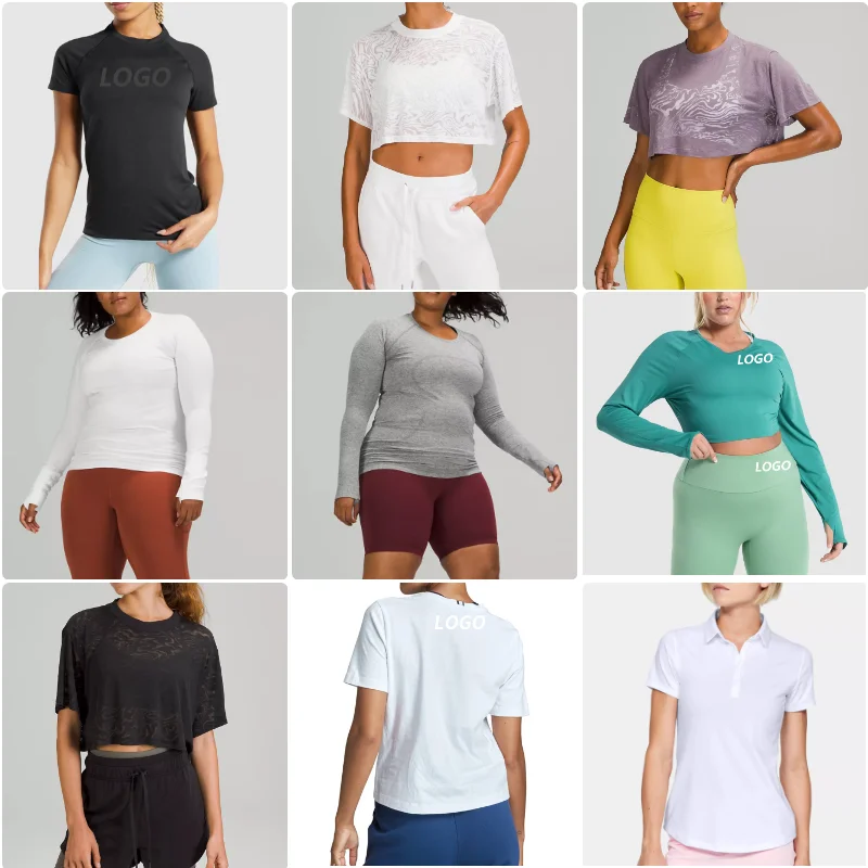 Cross-Border Sports Fitness Landmark Sketch Couple Cute T-Shirt Plain Custom Printed T-Shirts Cheap Round Neck T Shirt