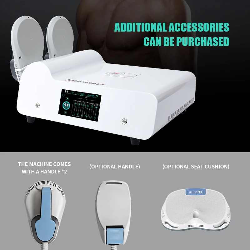 ems tesla sculpt electro magnetic ems 2 handles muscle stimulator sculpting machine emslim neo