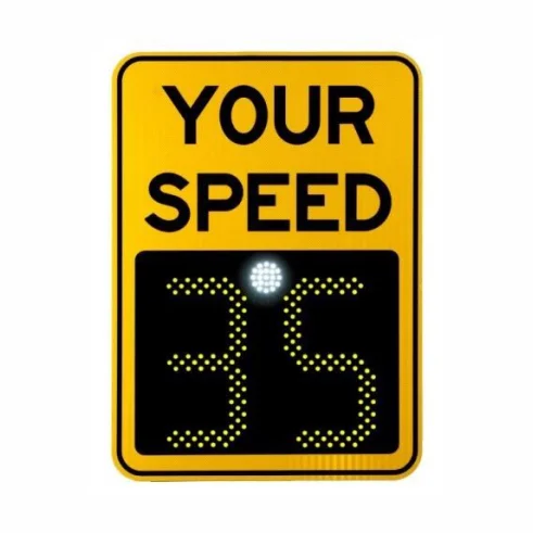 Hight quality LED display portable radar speed sign rader speed detective solar radar speed limited sign
