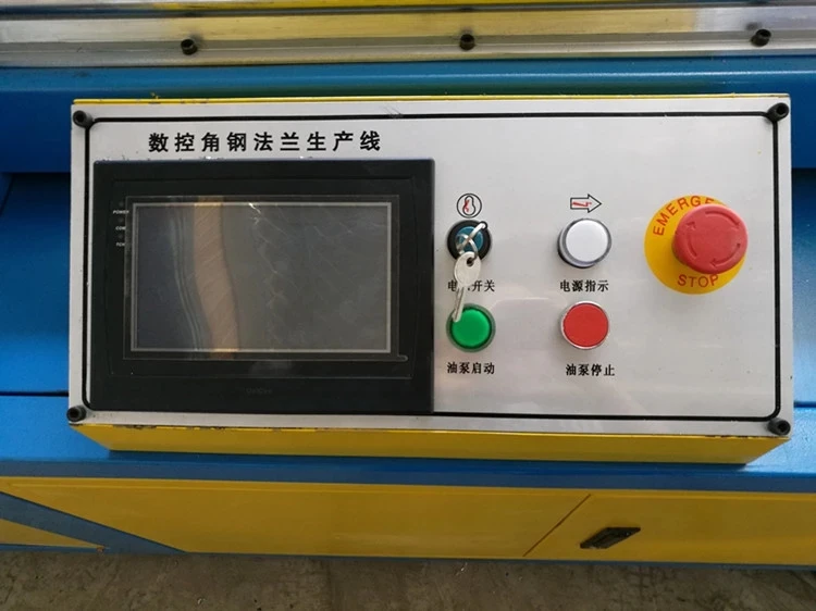 Hot sale automatic HVAC duct Angle steel flange line