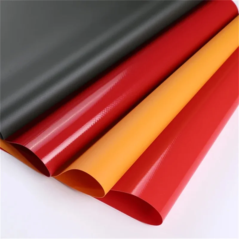 Heavy Duty 1000d 610gsm Blue Waterproof Covering PVC Tarps Sheet Fireproof Tarpaulin Cover For Truck Tent