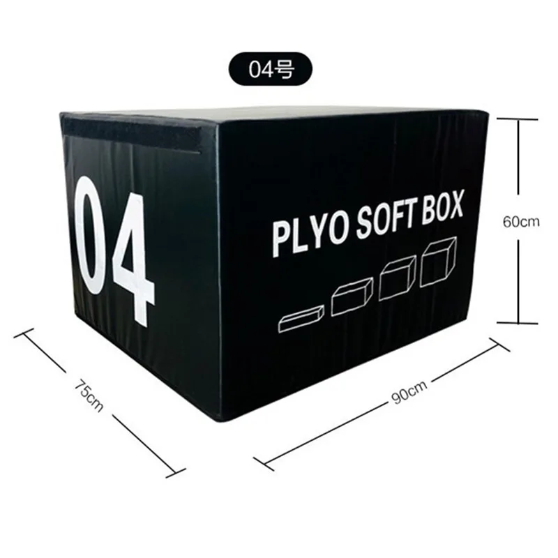 Factory Wholesale Plyo Soft Jump Box Sets Plyometric Box High Density XPE Foam Fitness Gym Fitness Equipment