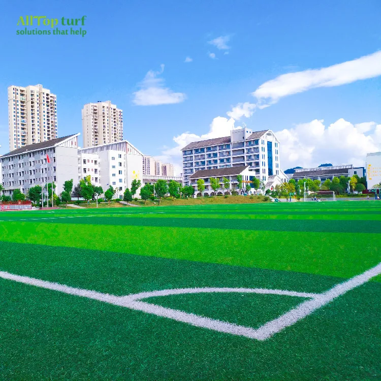 30mm UV resistant durable high quality non-filled artificial grass for sports fields