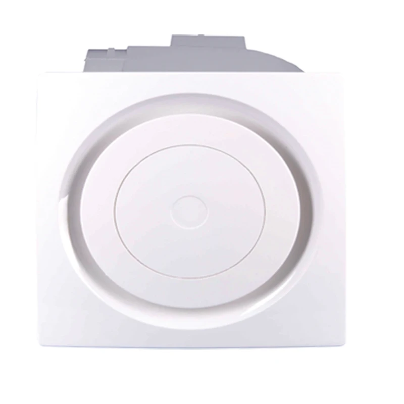 100/125/150mm Bathroom Shower Wall Mounting Shutter Ventilation  with LED Light Plastic Silent Wall Mounted Exhaust Fan