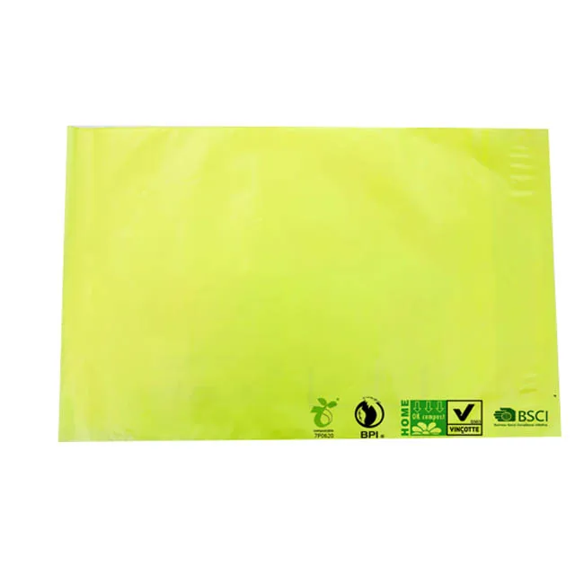 
100% Biodegradable Home Compost Mailer Industrial Compost Mailing Shipping Envelope Compostable Mailing Bag 