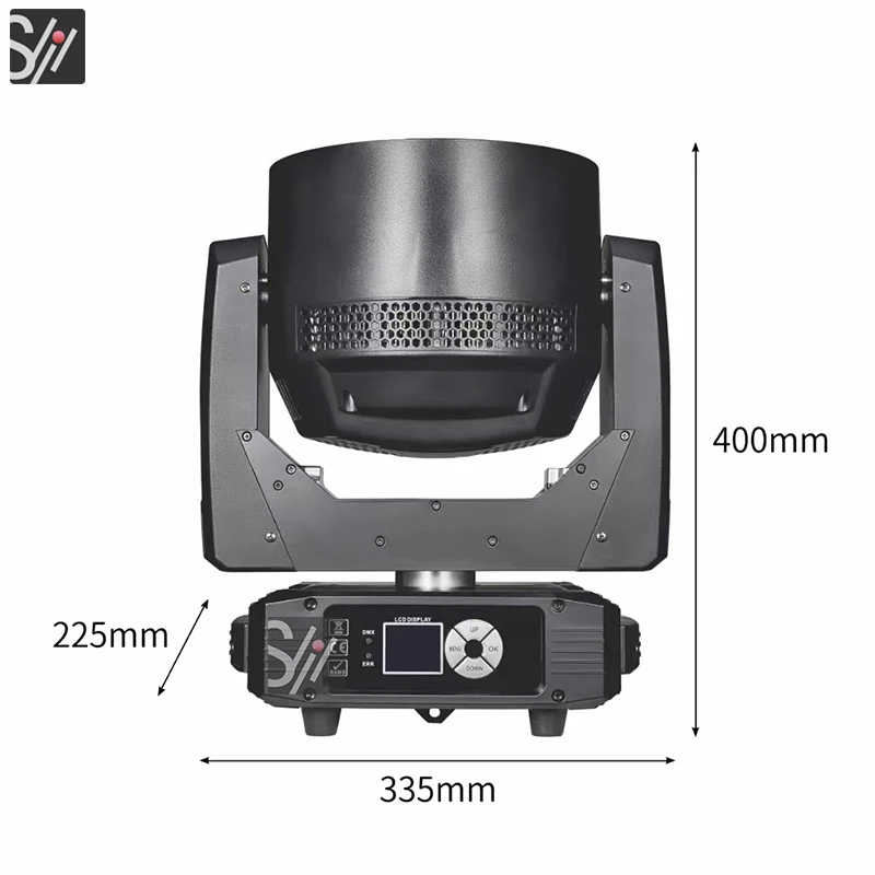 Guangzhou stage lighting 19pcs 15w 4in1 bee eye moving head dj party disco led stage lights