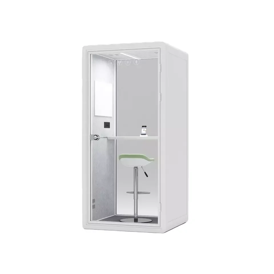 Mini Soundproof Studio for Live Webcasting Stream Pod Direct Broadcasting Room Movable Sound insulation Office Booth