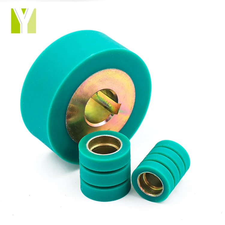 Industry machine rubber Hot Air seam roller edge banding sealing machine spare parts silicone roller Pulley