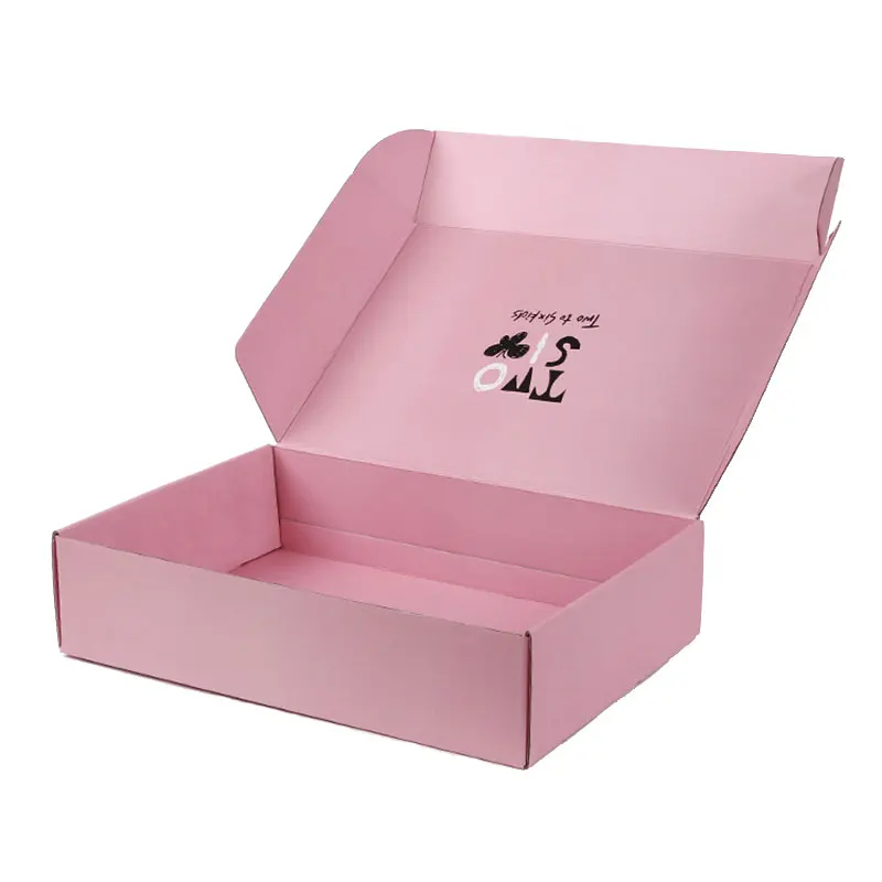 Custom luxury gift packing fancy craft clothing packaging paper mailer boxes no minimum order