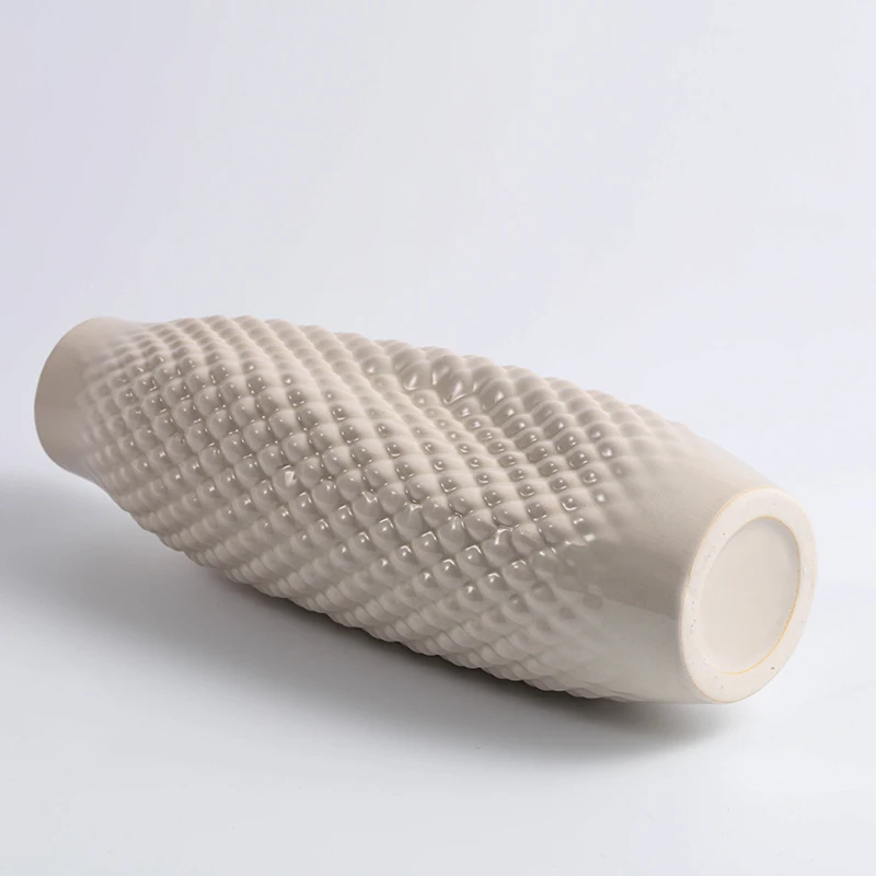 Super September Luxury Bottle shape minimalist tall floor vase modern home decor  ceramic vase