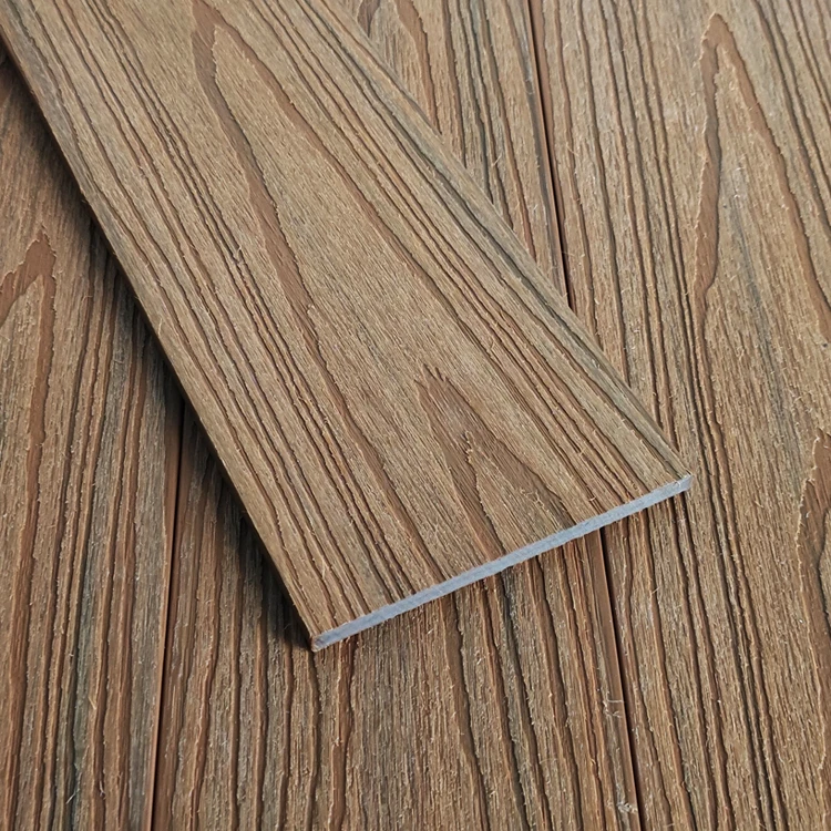 2024 Competitive Price Deep Excellent Outdoor Fascia Board Wpc Composite Decoration Board Terrace Floor Wpc Co Extrusion Panel