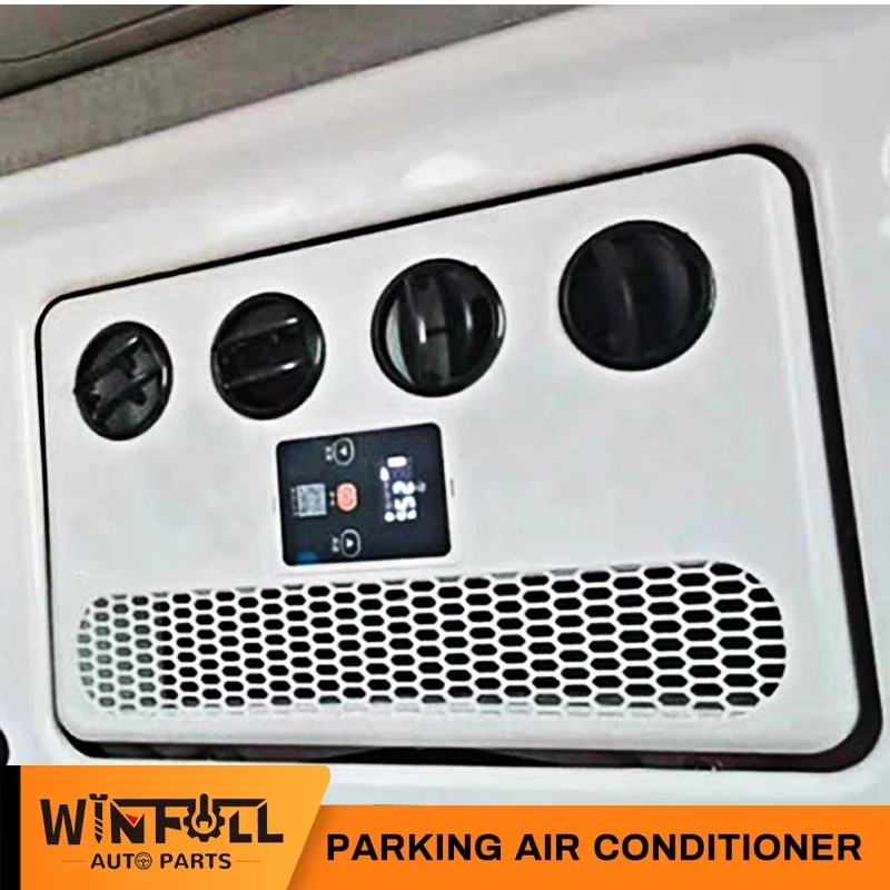 AC DC 24v кулер на крышу кабины грузовика портативный мини парковочный кондиционер для