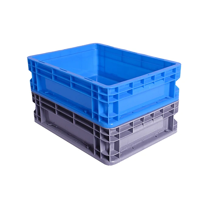 Agriculture vegetables fruit sea food storage PP rectangular plastic tote box