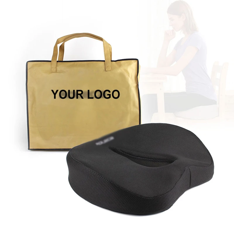 Summer Office Chair Car Cool Orthopedic Gel Memory Foam Seat Cushion