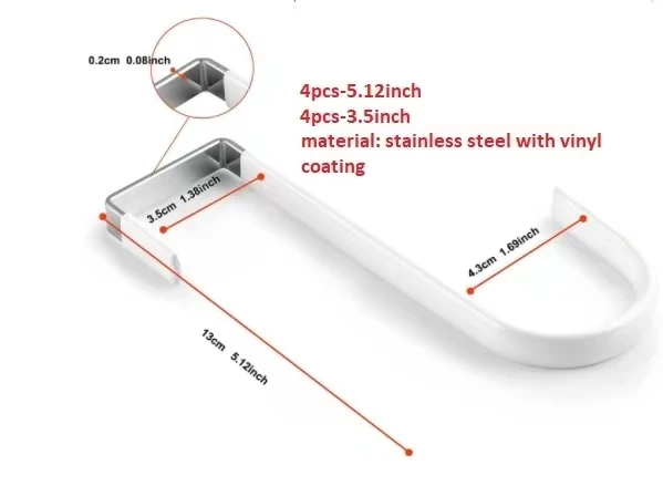 Good quality Hanger Hook over the door  Hooks with vinyl coating  for Hanging Towels bags carbon Stainless steel Hook Hanger