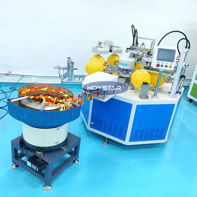 2 color balloon screen printing machine with auto loading latex balloon printer machine for sale china ballon printers
