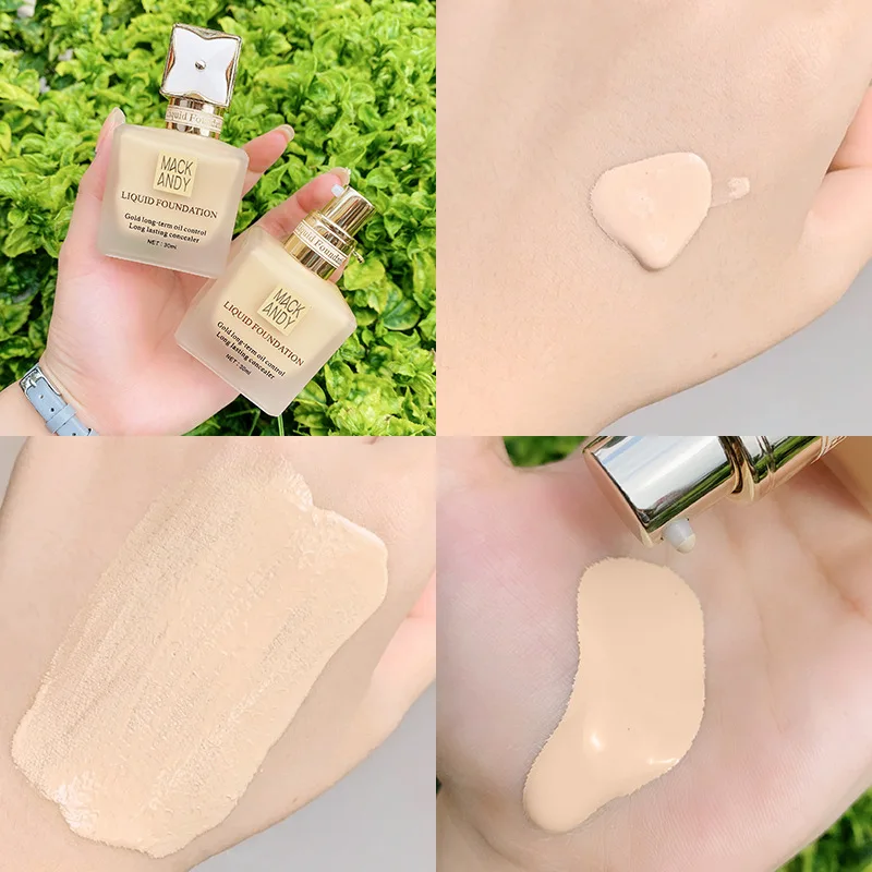 Maco Andy luxury gold long-lasting Longwear Foundation