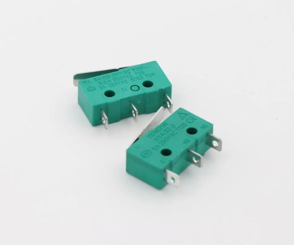 DONGHAI 3d printer accessories 5A 250VAC T120 CE KW4-3Z-3 straight handle micro switch limit switch