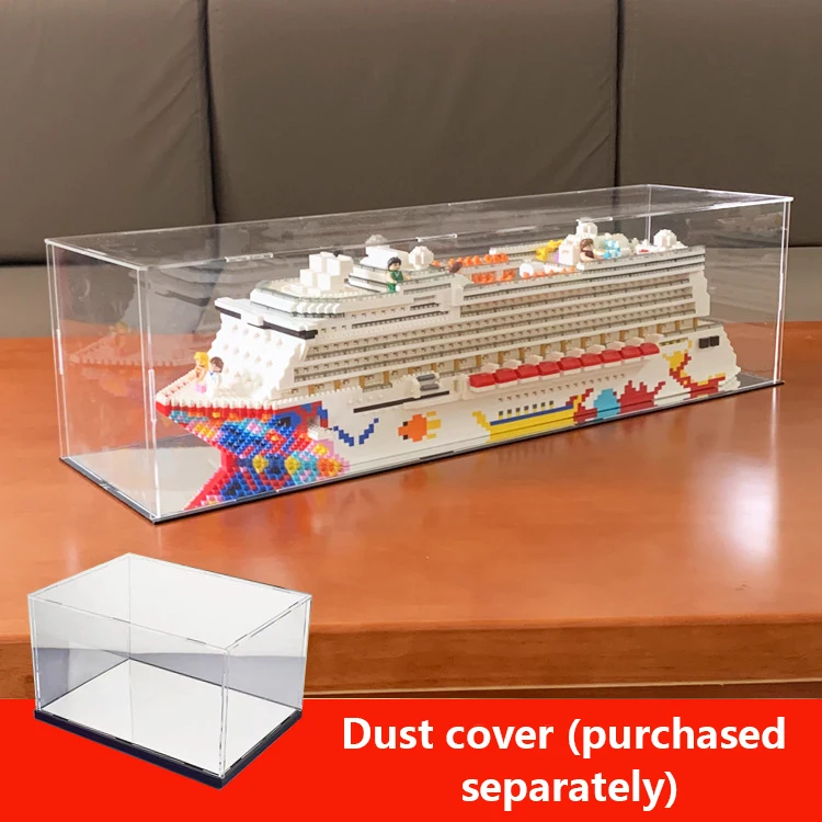 New Style Luxury Cruise Puzzle Assembled Building Blocks Toys Creative DIY Gift Building Blocks