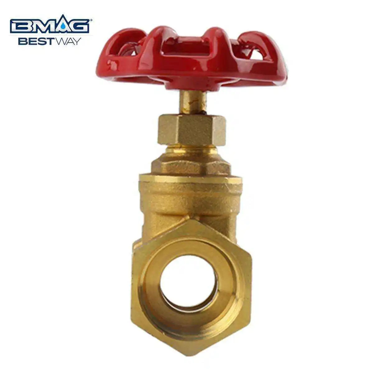 HPb57-3 HPb59-1 PN10 PN16 PN20 1/2 Inch-4 Inch Female Durable NPT BSP Thread Water Control Spiral Sluice Brass Gate Valve