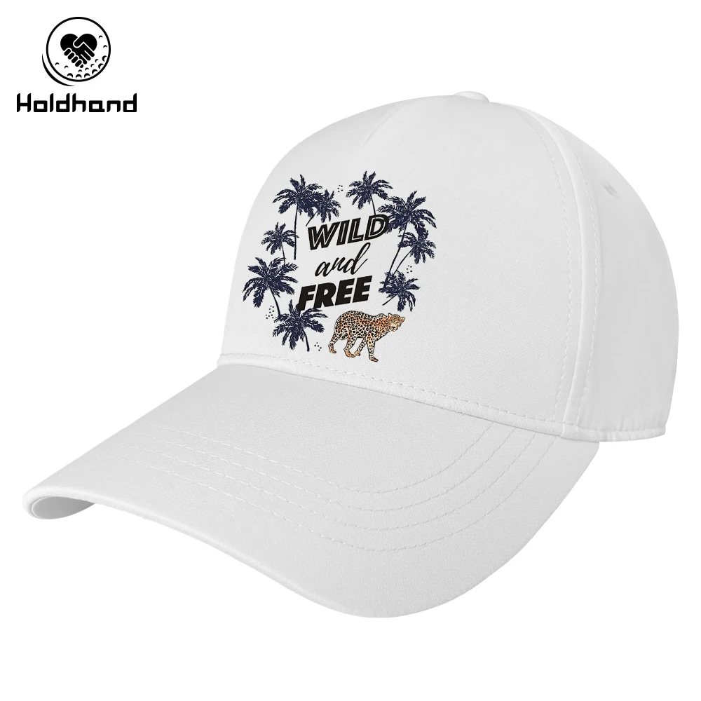 The Jungle and Freedom printing golf cap cotton hat with custom logo wholesale hats