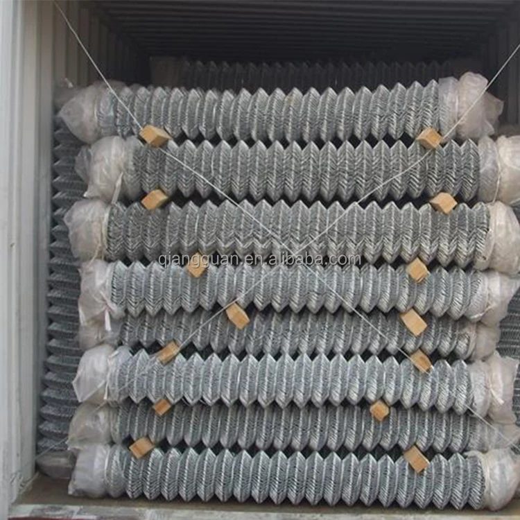 2 inch hole Tennis court fence Galvanized Steel Mesh PVC Coated Outdoor Garden Fence Privacy Cyclone Fence price