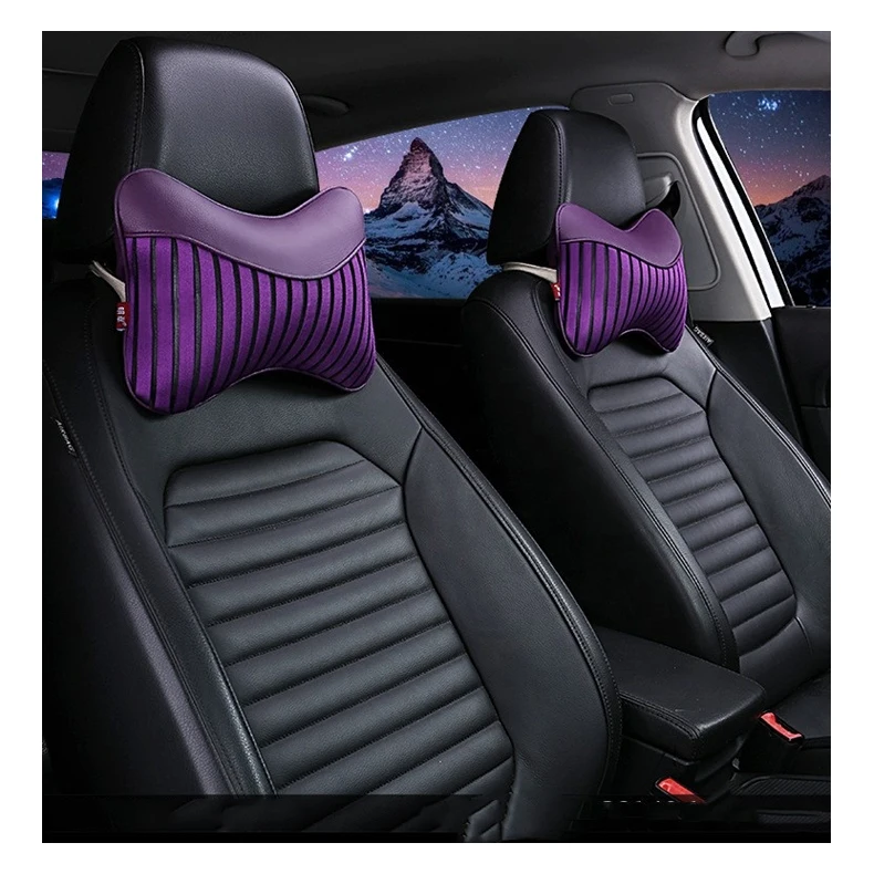 Car Neck Pillows  Car Headrest Cushion Support Seat Universal Backrest Safety Pillow Auto Interior Accessories