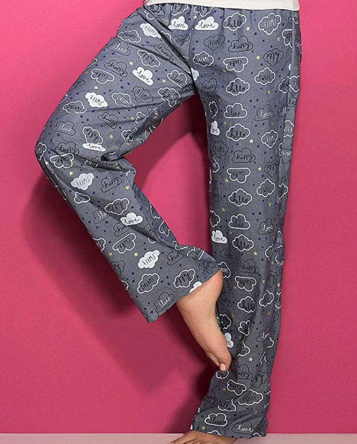 Sleepwear Women Sexy Lingerie cotton Pajamas trouser Shirt Set Nightwear