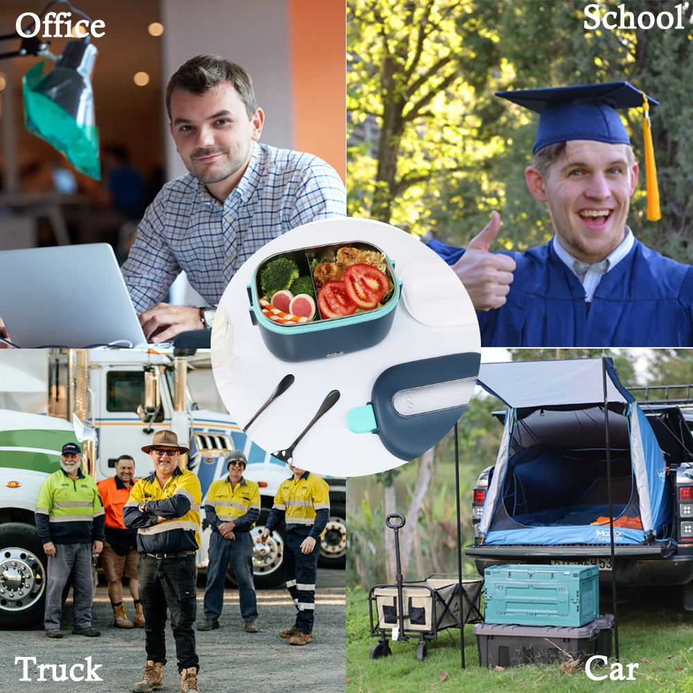 Электрический Ланч-бокс, 70 Вт, 5 в 1