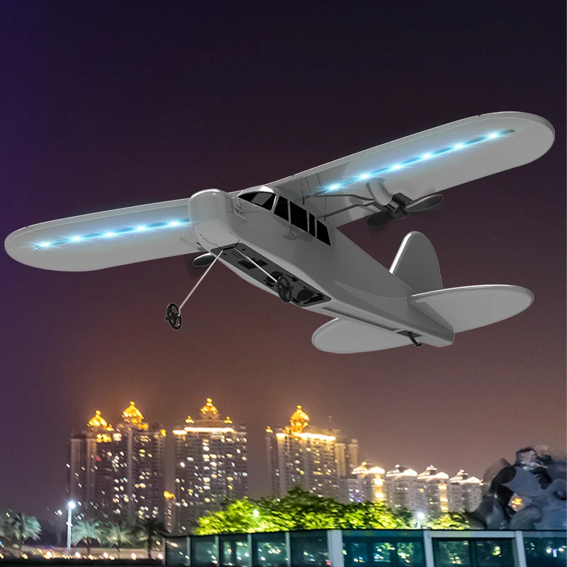 2.5 Channel RC Glider Airplane 2.4G rc EPP Foam Material Cessna Glider Remote Control Fixed-wing Aircraft with Light for Kid