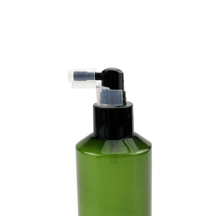 Высококачественный вращающийся распылитель из янтарного стекла для орального уха, распылитель с мелким распылением, пустой медицинский распылитель для полости рта