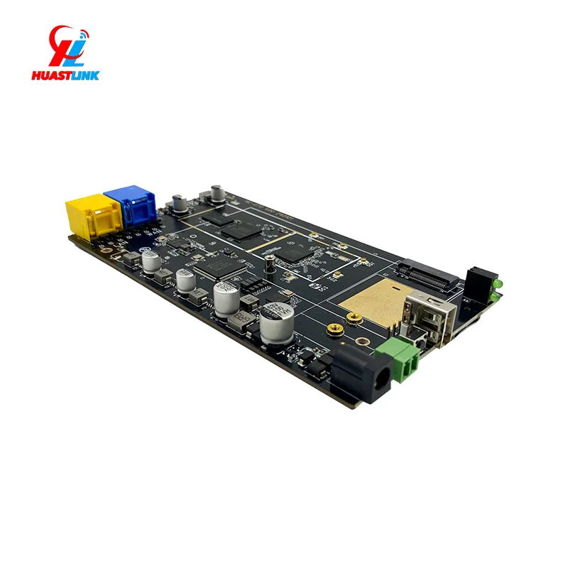 Huastlink New Arrival Mtk7981 2.5G WAN Gigabit LAN Wifi6 PCBA board With M.2 Slot 5G 4G Router Sim PCBA Motherboard