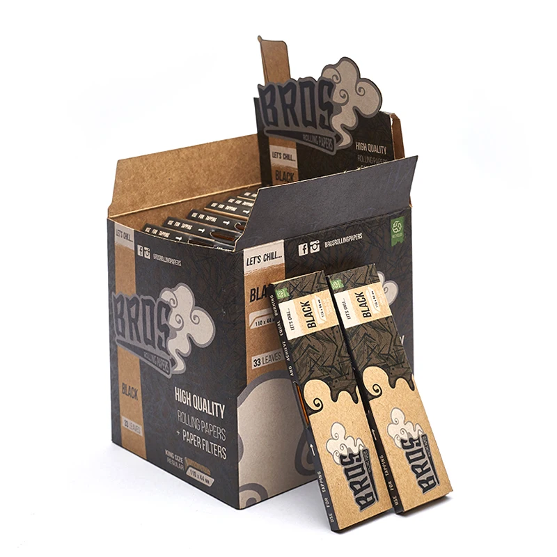 Custom Logo Oem  Smoking  Filter Tips Cones Bobbin Booklet Machine Rolling Paper With Filter