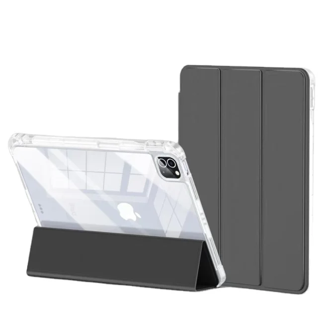 Flip Case With Magnetic Transparent Leather For The New iPad Mini 7 Protective Stand With Smart Auto Sleep/Wake Function