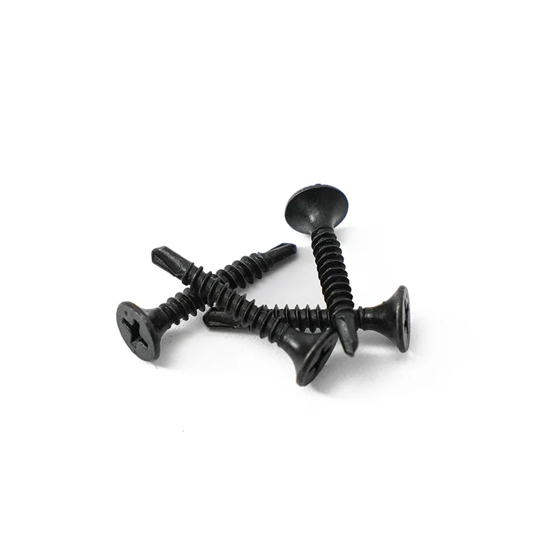 direct deal carbon steel Cross flat head self tapping screw Countersunk drill tail dovetail screw Drill tail screw