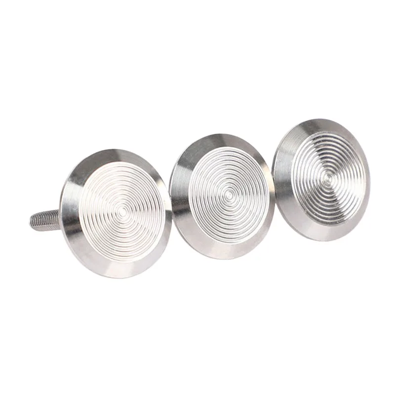 stainless steel tactile ground surface indicators blind warning stud for road anti-slip with hollow back