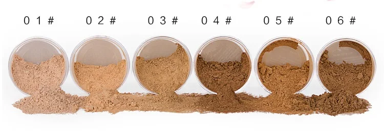 Waterproof Foundation Face Base Makeup Loose Powder Professional Private Label Oil Control Setting Mineral Powder