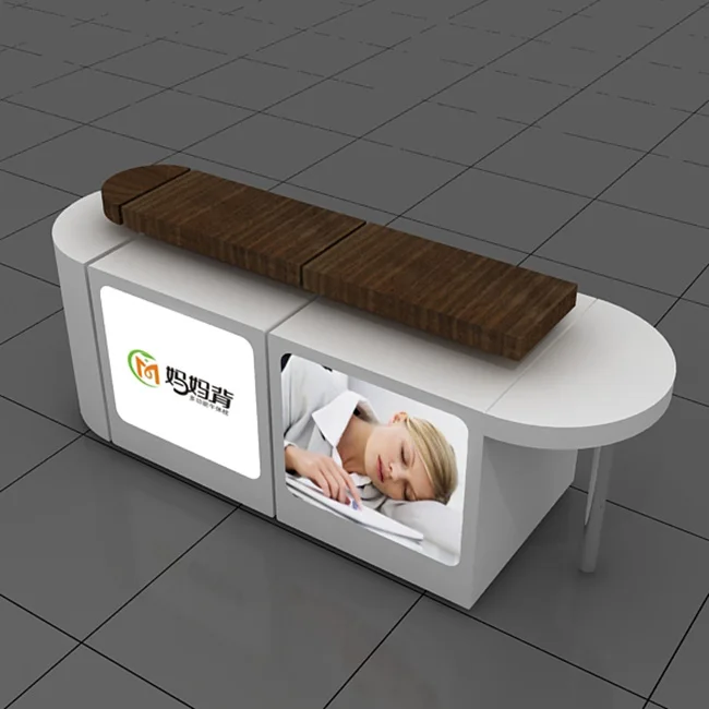 Commercial Glass Counter Fixture Design Woman Clothing Display Showcase Retail Store Furniture Clothes Shop Interior Decoration