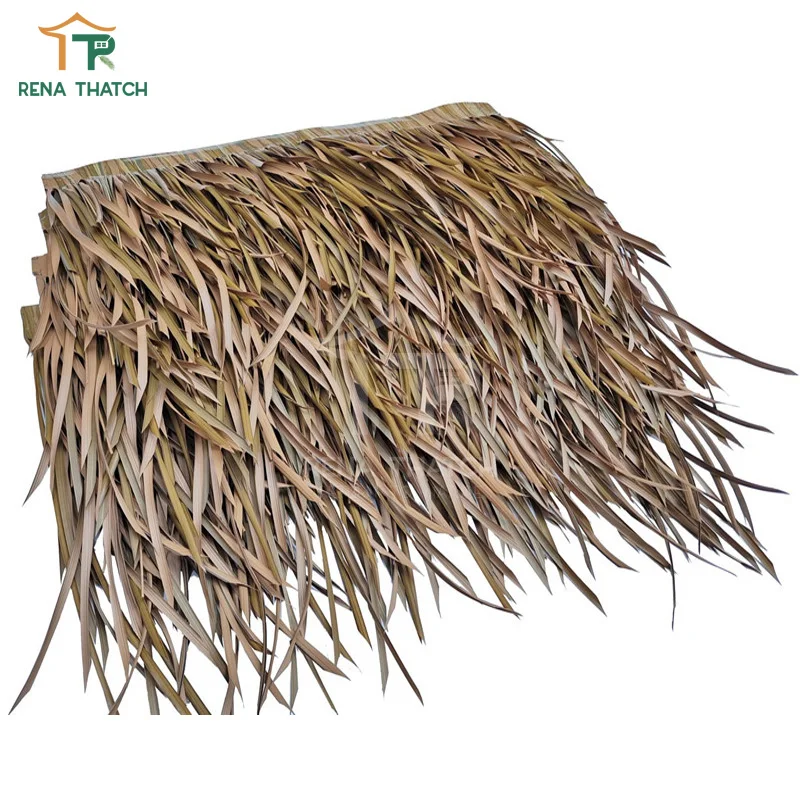 Synthetic artificial thatch umbrella for beach