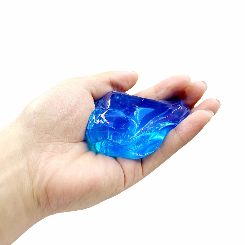 China Manufacturer Diy  Kids Slime Crystal Glass Slime Putty