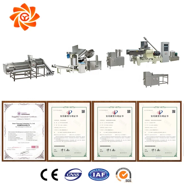 Automatic puffed nacho making machine doritos corn chips machine