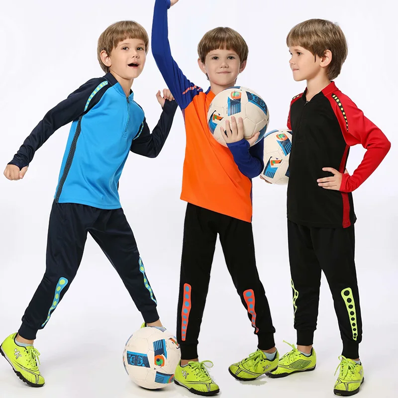 Custom design wholesale sportswear football uniform men soccer jersey set boys girl kids soccer team jerseys