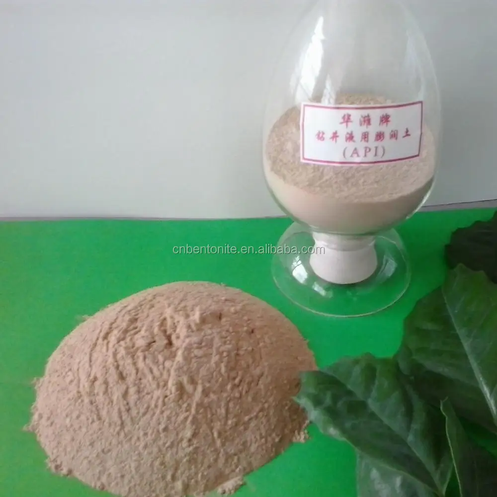 Huawei factory HDD bentonite CNPC supplier viscosity is above 50