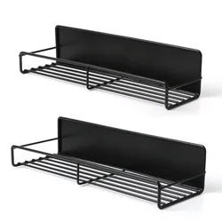 Magnetic absorption seasoning rack refrigerator perforation-free seasoning rack wall mounted metal Spice rack