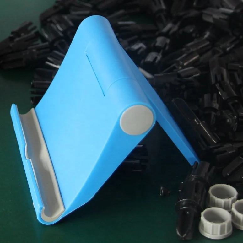 Hot Selling Mobile Phone Tablet Stand Folding Stand Portable Plastic Foldable Phone Holder Promotion Gift