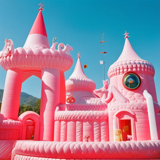 XZ OEM ODM pastel coloured children inflatable mini jumping bouncy castle bouncer ball pit