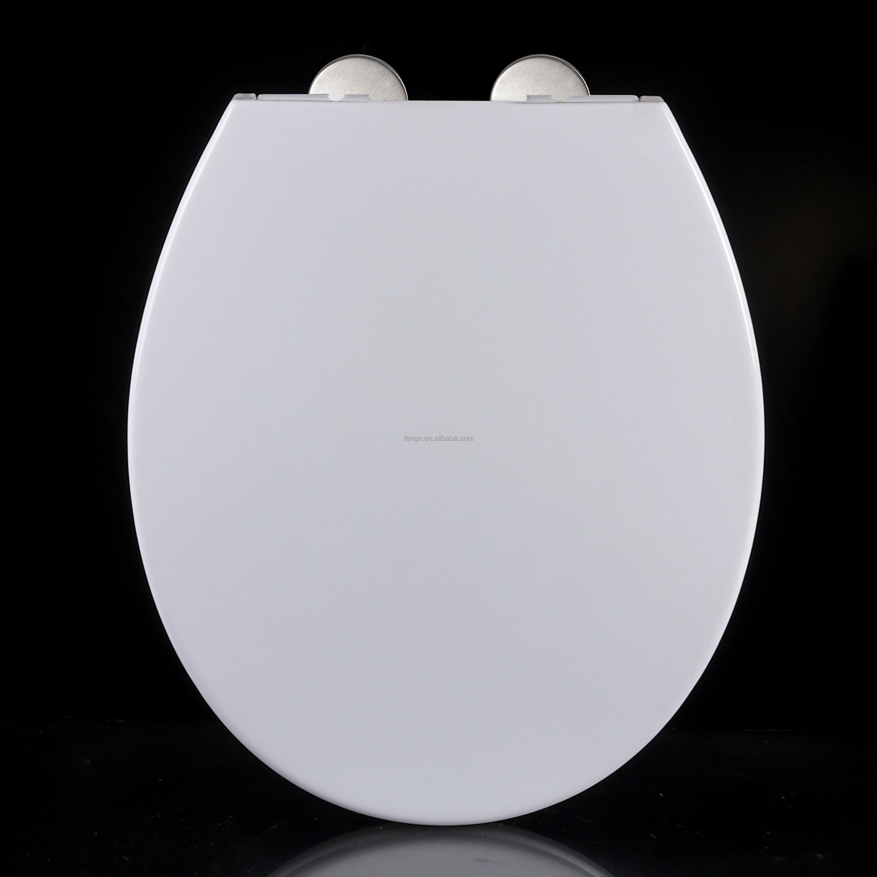 Simple Wc Seat Cover Slow Drop Easy Operate Slim PP Duroplast Toilet Seat