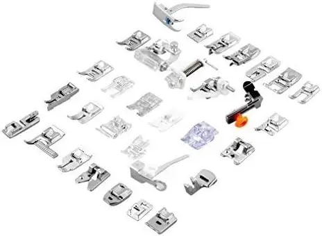 Professional Domestic Sewing Machine Sewing Foot Presser Foot Presser Feet Set for Simplicity and Low Shank Sewing Machines